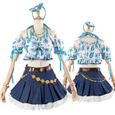 LoveLive Nijigasaki High School Idol Club Rurino Osawa Megumi Fujishima Summer Girl Outfit Cosplay Costume - Halloweez